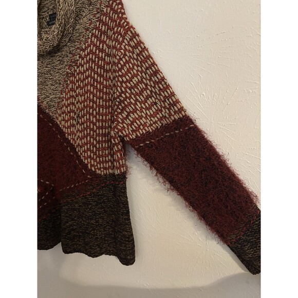 Sigrid Olsen Large Hand Knitted Silk Blend Sweater Retro 80s 90s Cottage Granny - Picture 6 of 6